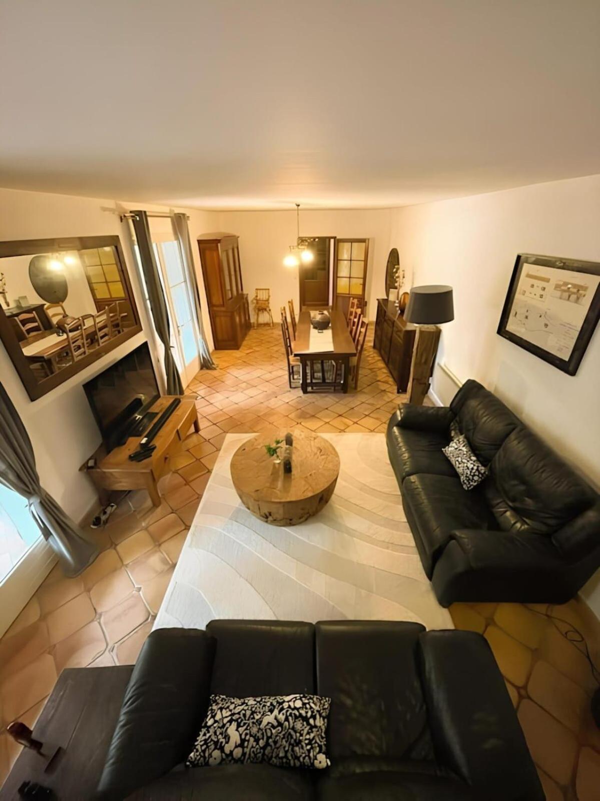 Les Oliviers - Villa 10 People - 5 Min Ardeche Saint-Julien-de-Peyrolas Exterior foto
